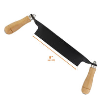 Load image into Gallery viewer, Draw Shave Knife – 8 IN Straight Draw Knife Straight Woodworking Tool