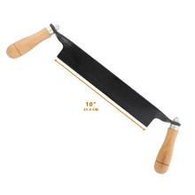 Load image into Gallery viewer, Draw Shave Knife – 10 IN Straight Draw Knife Straight Woodworking Tool