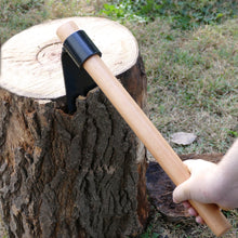 Load image into Gallery viewer, Angled Adze Woodworking Tool Wood Carving Axe with 18 Inch Handle
